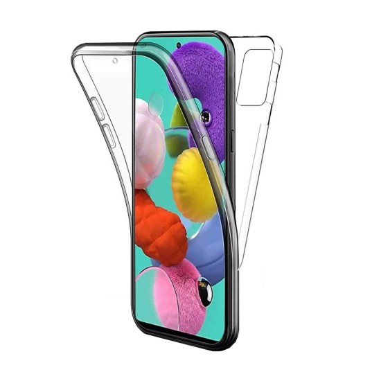 Capa de Silicone 360º para Samsung Galaxy A71 Transparente